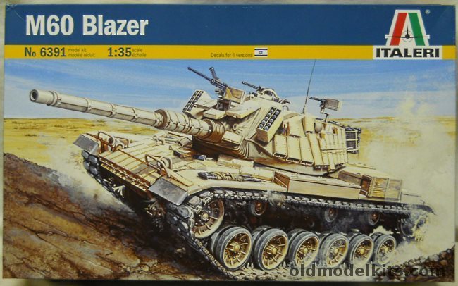 Italeri 1/35 M60 Blazer, 6391 plastic model kit